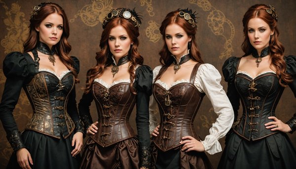 Discover budget-friendly steampunk corsets to express your style